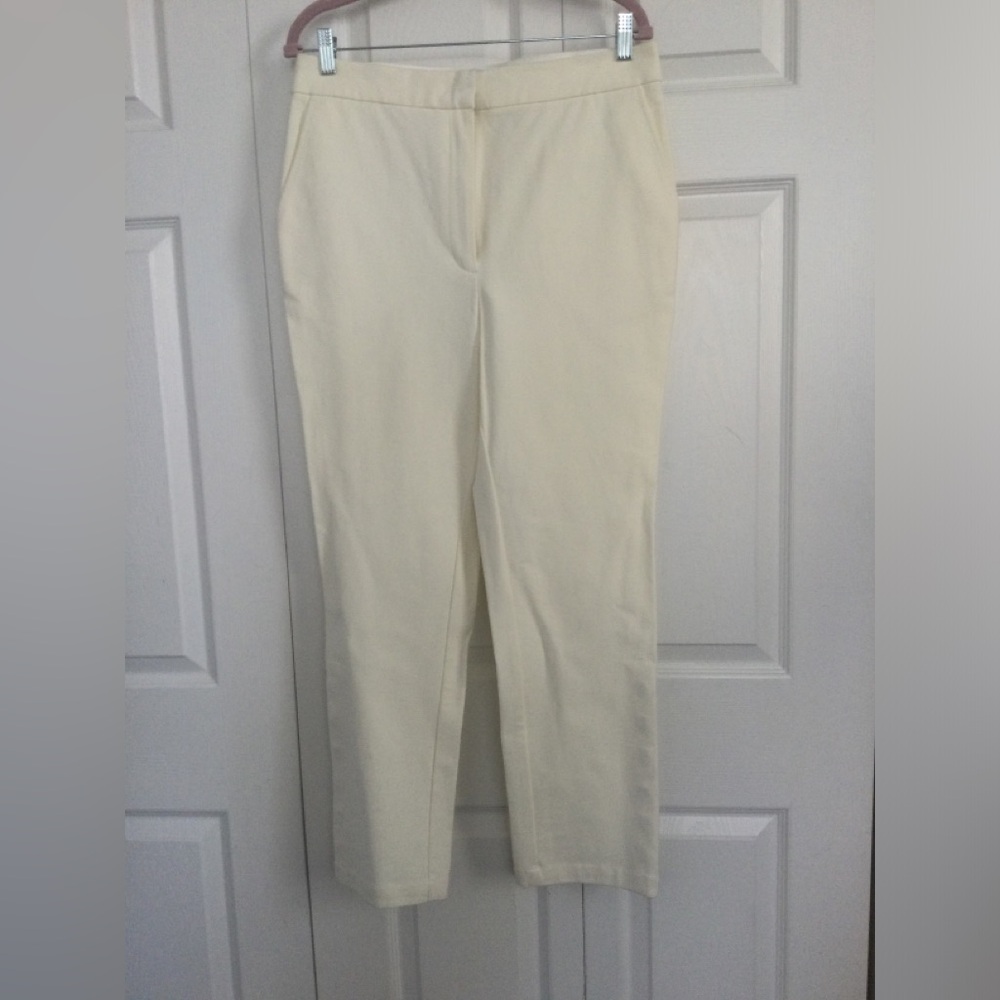 Derek Lam 10 Crosby Cream Pants
